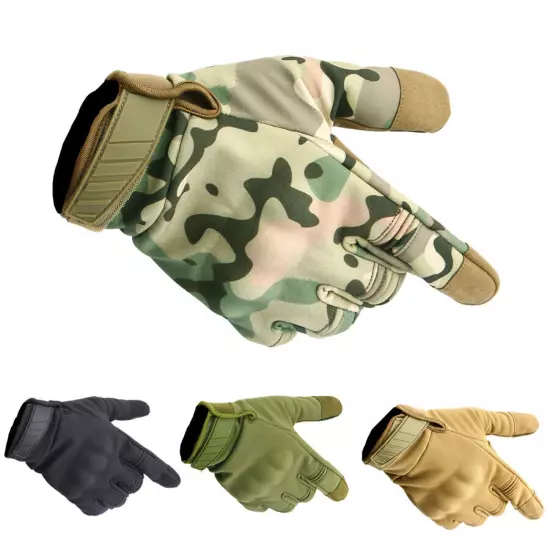 Tactical Gloves Touch Screen Military Outdoor Airsoft Hunting Full Finger Gloves