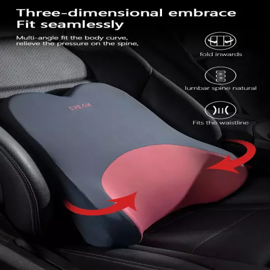 Car Lumbar Support Headrest Neck Pillow Support Universal Neck Pillows Cushion