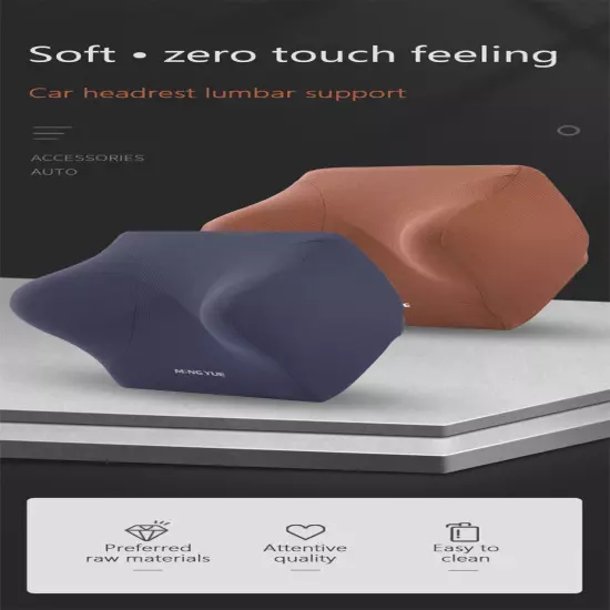 Car Headrest Lumbar Support Neck Pillow Support Universal Cushion Back Support