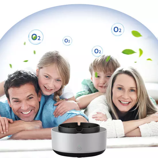 Air Purifier Household Mini Desktop Purifier Multipurpose for Indoor Home Office