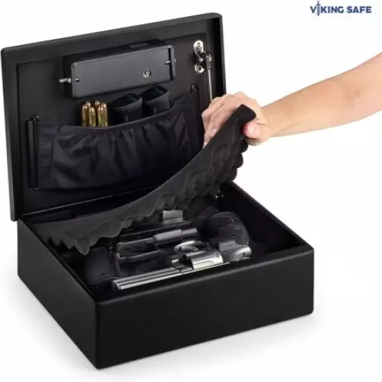 Viking Security Safe VS-12LSX Mechanical Safe Simplex Lock Two Gun Safe Handgun