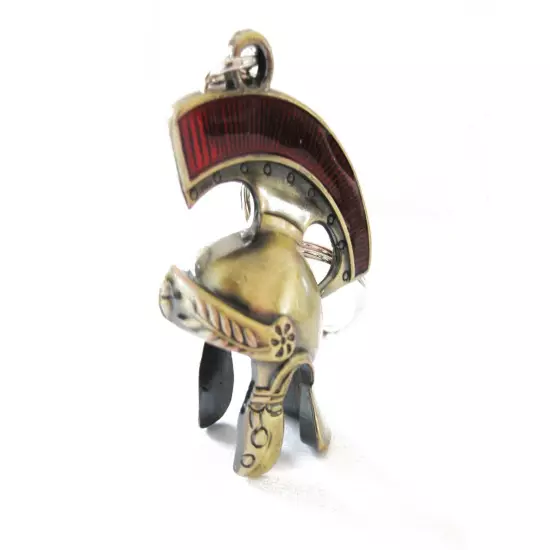 Gladiator Helmet Keychain Roman Helmet Keyring Rome Soldier Helmet Keychain