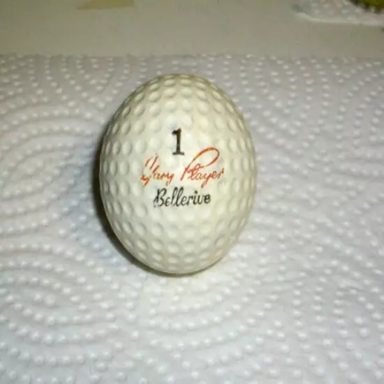 Rare Vintage Gary Player Bellerive Signature Golf Ball Campbell USA Used