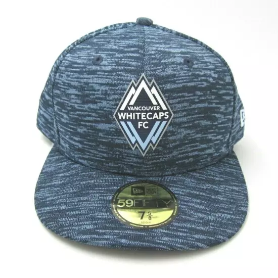 New Era Vancouver Whitecaps FC Soccer 59Fifity Fitted Hat Sz 7 5/8