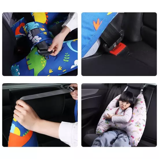 Car Seat Kids Travel Pillow Neck Head Support Cushion For Children Car Safety