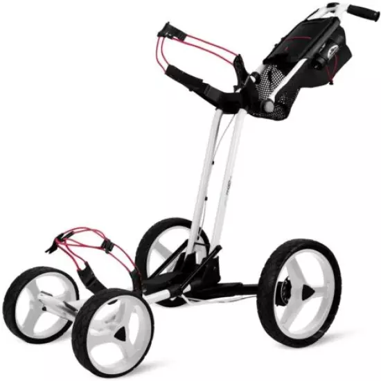 Sun Mountain Pathfinder 4 Golf Push Cart White / Black / Gray Free 1-3 day ship