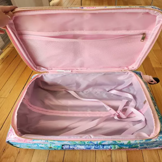 LILLY PULITZER Travel Bundle~ Rolling Carry-On 24" Suitcase and Garment Bag- NWT