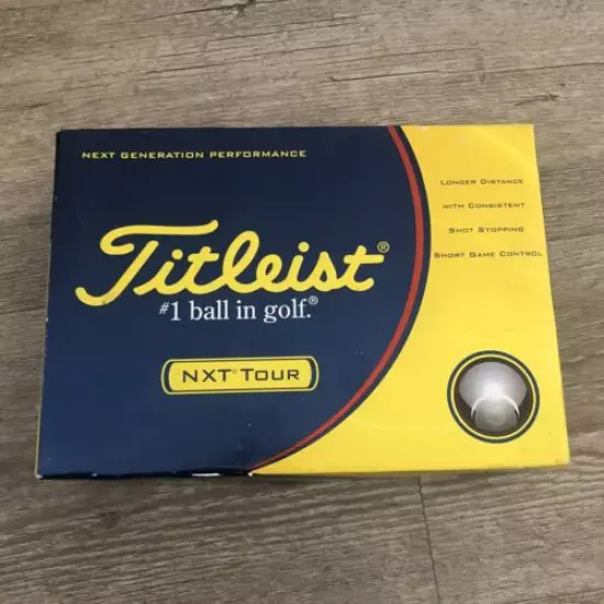 Titleist NXT Tour Golf Ball 12 Dozen New