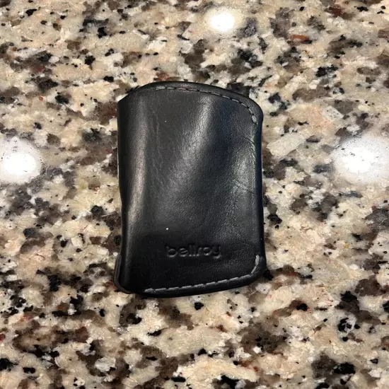 Bellroy Key Cover - Gently Used - Black Leather