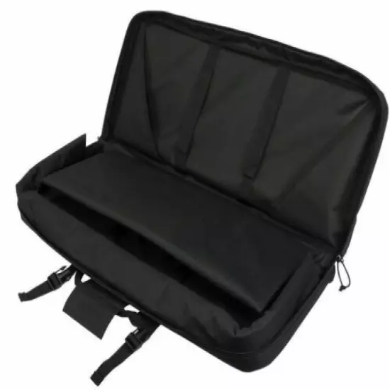 VISM Short Double Rifle Case DLX 32" Tactical Rifle Bag Carbine Bag BLK~