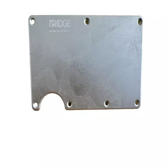 Replacement Ridge Wallet Face Plate (Did you scratch your Ridge?) Last One