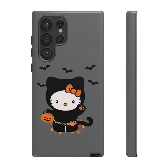 HALLOWEEN HELLO KITTY Phone Case, iPhone and Samsung Glossy Tough Phone Cases