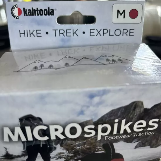 Kahtoola MICROspikes - Kahtoola Size Medium - Brand New in Box