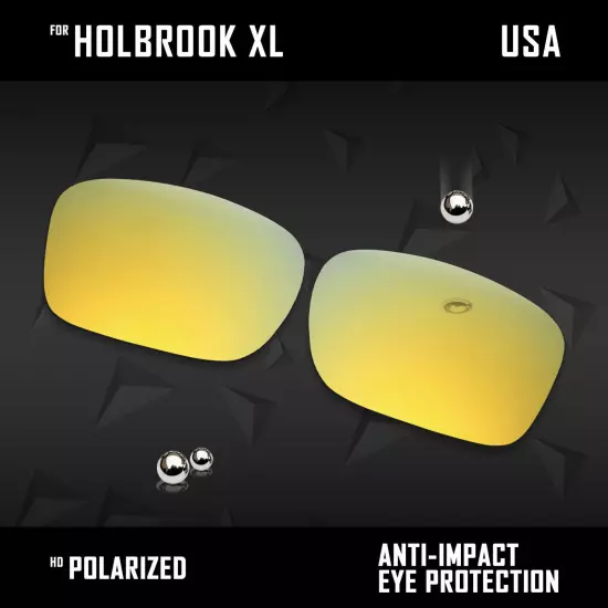 Anti Scratch Polarized Replacement Lenses for-Oakley Holbrook XL OO9417 Options