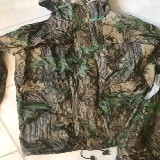 EUC! Stearns Camo Dry Wear 2 Piece Hunting Jacket Pants Suit Set Size M