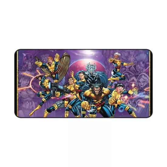 Uncanny X-Men Desk Mat - Wolverine, Psylocke, Gambit, Rogue, Storm - Jim Lee Art