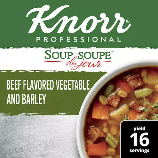 Knorr Soup Du Jour Cream Of Mushroom, 19.6 Ounces, 4 Per Case