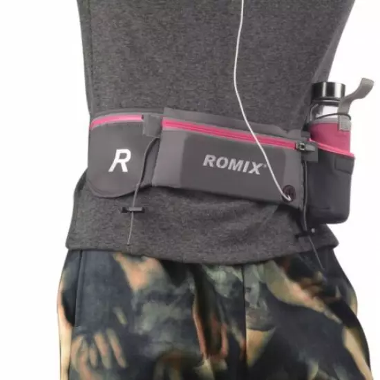 ROMIX Waist Bag Waterproof Pouch Belt For Sports, Hiking, Running 