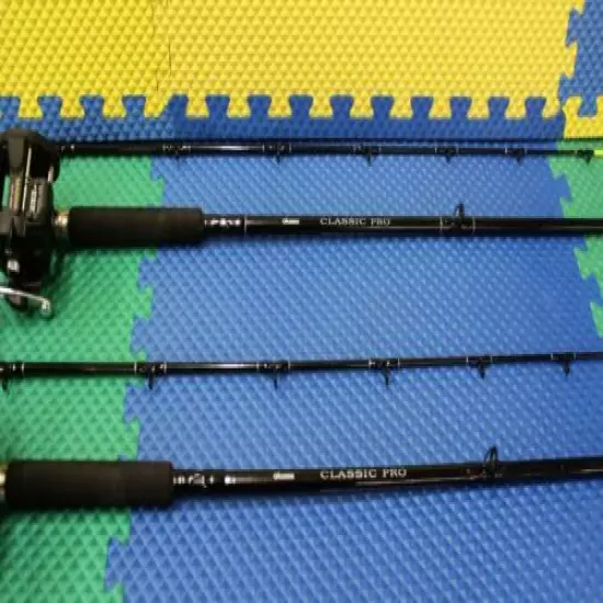 Okuma Classic Pro Trolling Combo 8'6" Rod MA30D Reel Chr Tip CPDR-86CT-MA30D 2PK