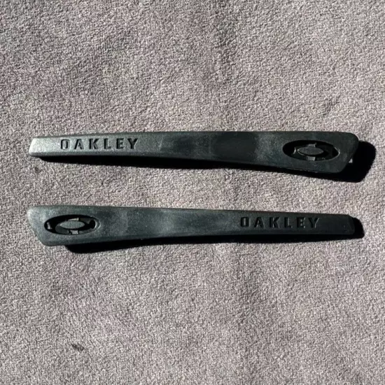 AUTHENTIC OAKLEY TURBINE MATTE BLACK EAR SOCK RUBBER KIT FIT OO9263-03 OEM