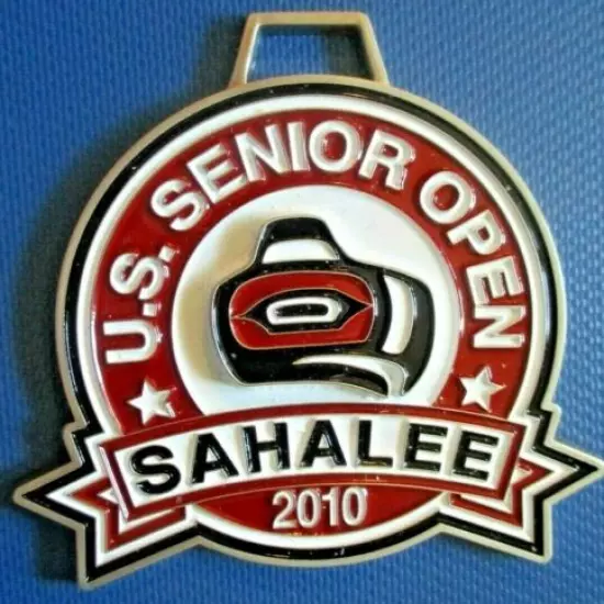 vtg - PGA TOUR Golf Bag Tag - 2010 U.S. SENIOR OPEN - Sahalee Country Club cc