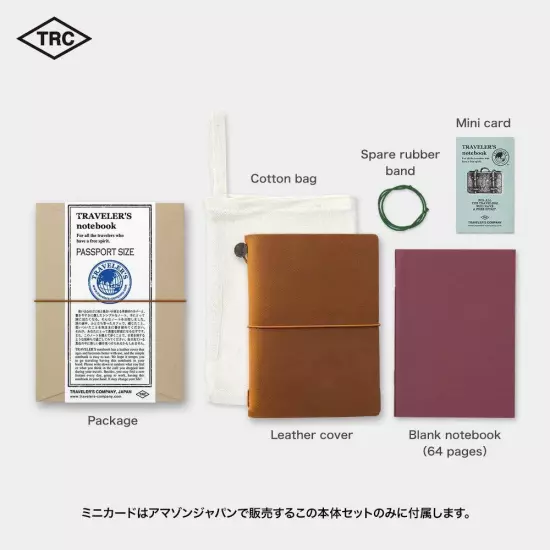 DESIGNPHIL Travelers Company Traveler's Note Passport Size Limited Edition