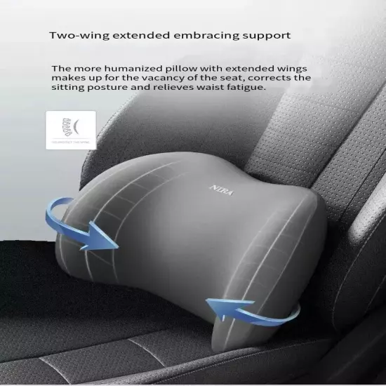 Car Neck Pillow Protection Lumbar Backrest Cushion Lumbar Headrest Cushion