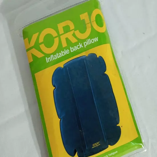 KORJO Travel Inflatable Back Pillow BP25 free postage 