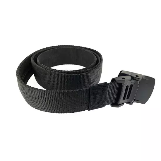 1.2M Black Nylon Travel Security Belt Safe Anti-Theft Hidden Money Pouch