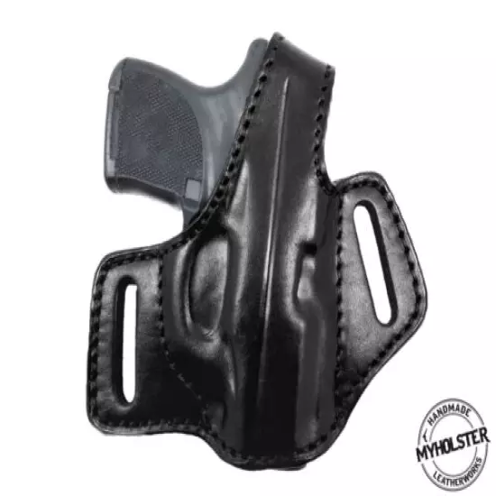 Thumb Break Leather Belt Holster for Ruger LCP, MyHolster