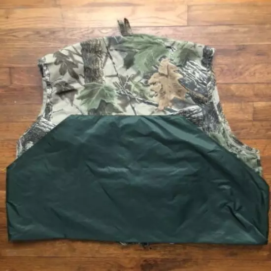 Vintage Vtg Ozark Trail Camo Camouflage Hunting Vest Game Pouch Bag Ammo Slots