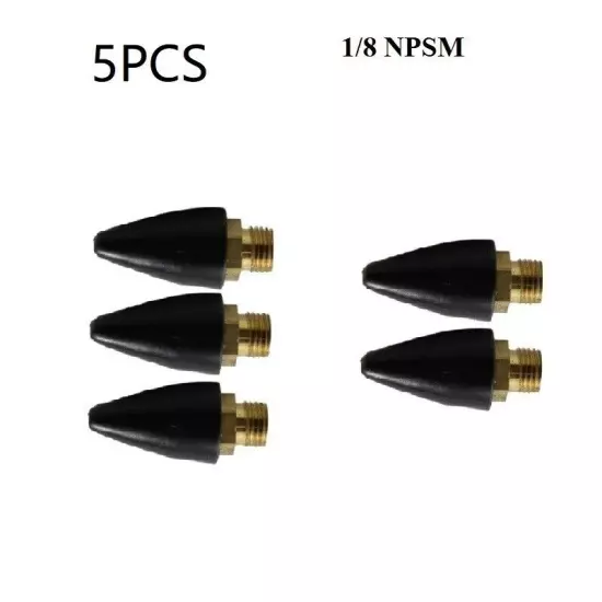 5Pcs For Air Blow 1/8 Inch NPSM For Air Blow Tool Kit Nozzles Brand New Hot Sale