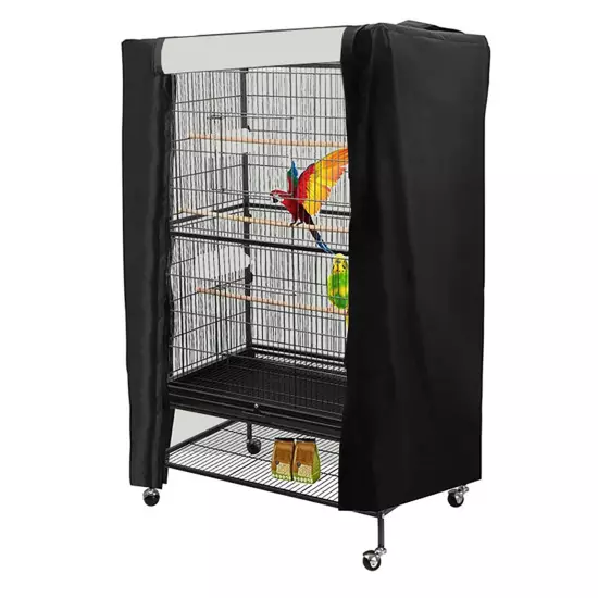 Convenient Birdcage Shade with 90% Light Blocking Ability Available in 2 Sizes