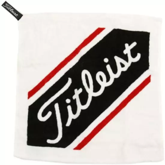 Titleist JAPAN Golf Hand Towel White Titleist Logo with Hook AJTWH6 New