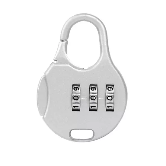 Coloured Luggage Travel Suitcase Bag Lock [3 Digit Combination] Padlock Reset