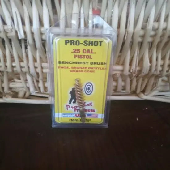 Pro-Shot .25 Cal Pistol Benchrest Brush