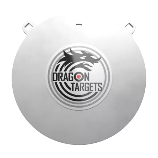 Dragon Targets 12" x 3/8" Gong AR500 Steel Shooting Target