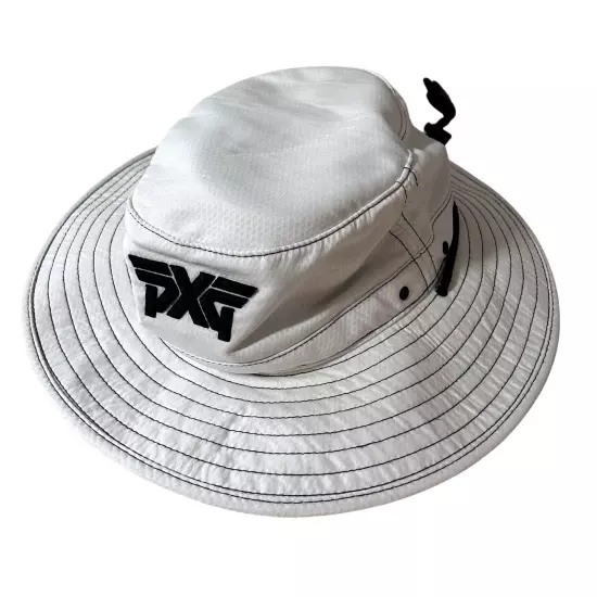 PXG Fairway White Rope Bucket Hat One Size Fits Most Great Condition RARE