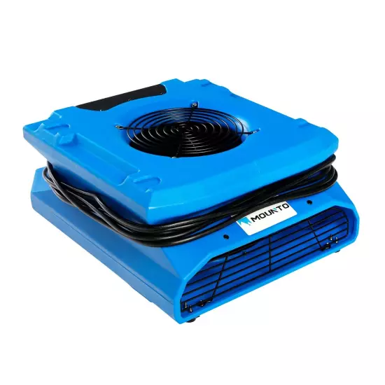 MOUNTO 1/4HP Air Mover Blower Fan For Carpet Drying Water Damage Restoration