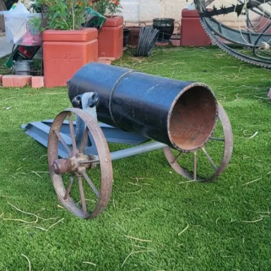 Black Powder Bowling Ball Cannon