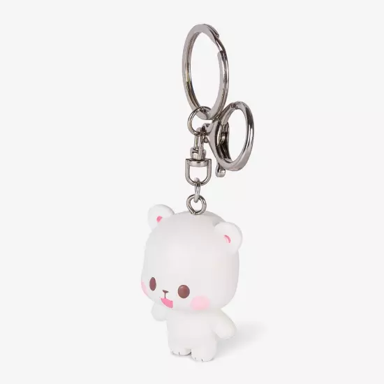 milkmochabear Milk and Mocha Enamel and Figurine Keychain [Choose Variation] NEW