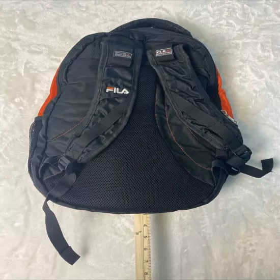 Fila backpack Orange Black Flex Strap System ￼