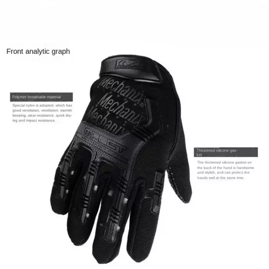 Wearable Men'S Special Forces Anti-Slip Gloves Seal Tactical Gloves Cool Motorcy