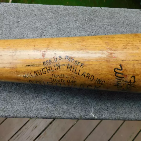 Bobby Thomson 1950's Adirondack 302 Bat NY GIANTS Famous HR 1951 35" LIGNINIZED