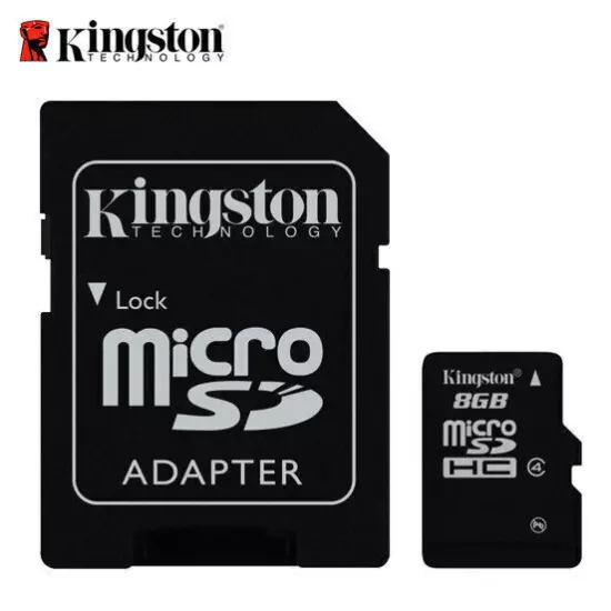 Kingston 4GB 8GB 16GB 32GB Micro SD SDHC Memory Card Class4/10 TF Card for phone