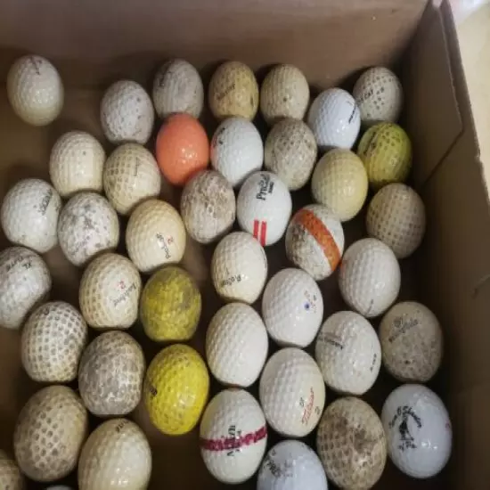  Lot Of 47 Used Golf Balls All Models!!!