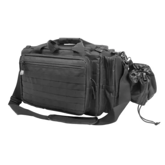 NcStar CVCRB2950B Tactical Competition Pistol Range Gun Carry Case Bag - Black