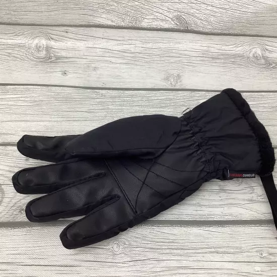 Ziener Size Medium Black Gloves 