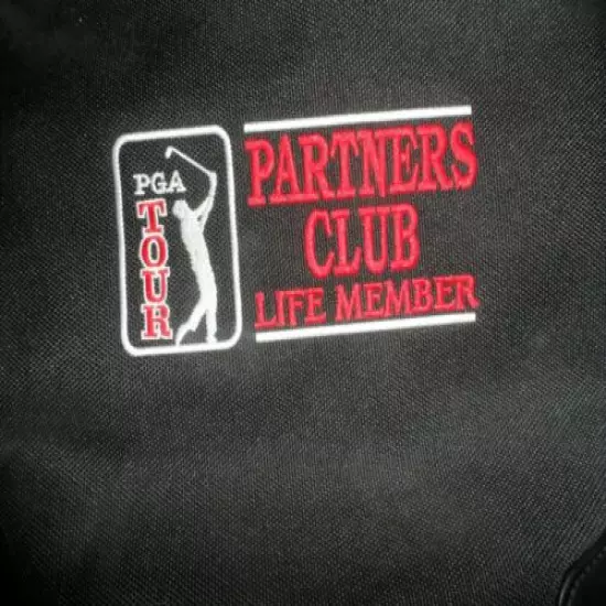 Official PGA Tour Partners Club Lifetime Member Shoulder Bag Strap Carryall 