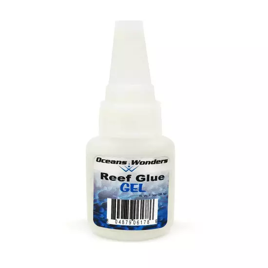 OCEANS WONDERS REEF GLUE GEL FOR LIVE CORAL FRAG PROPAGATION